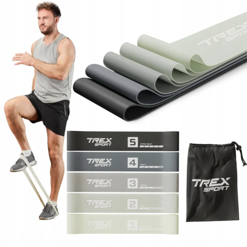 Купить Резинка для фитнеса  Trex Sport TX-065RBG 1-18 кг в Киеве - фото №1